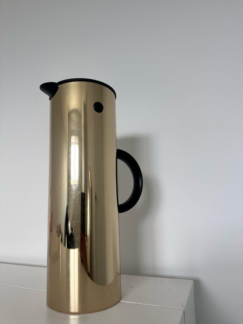Stelton Erik Magnussen EM77 Vacuum Jug 1 L - Mirror Brass